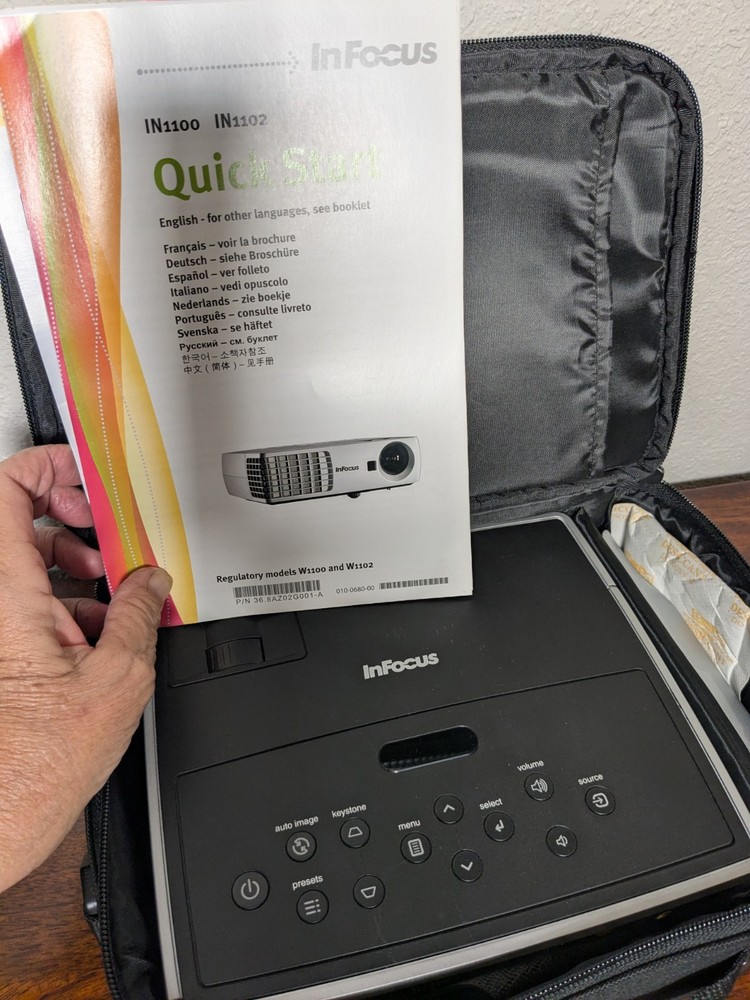 In Focus Portable Projector IN1102