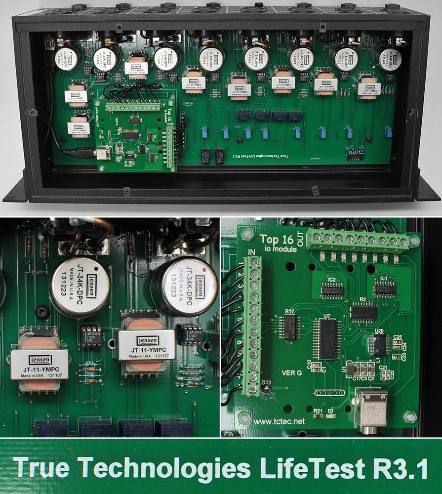 True Technologies LifeTest 8-channel Speaker Testing Platform AS-IS No Software