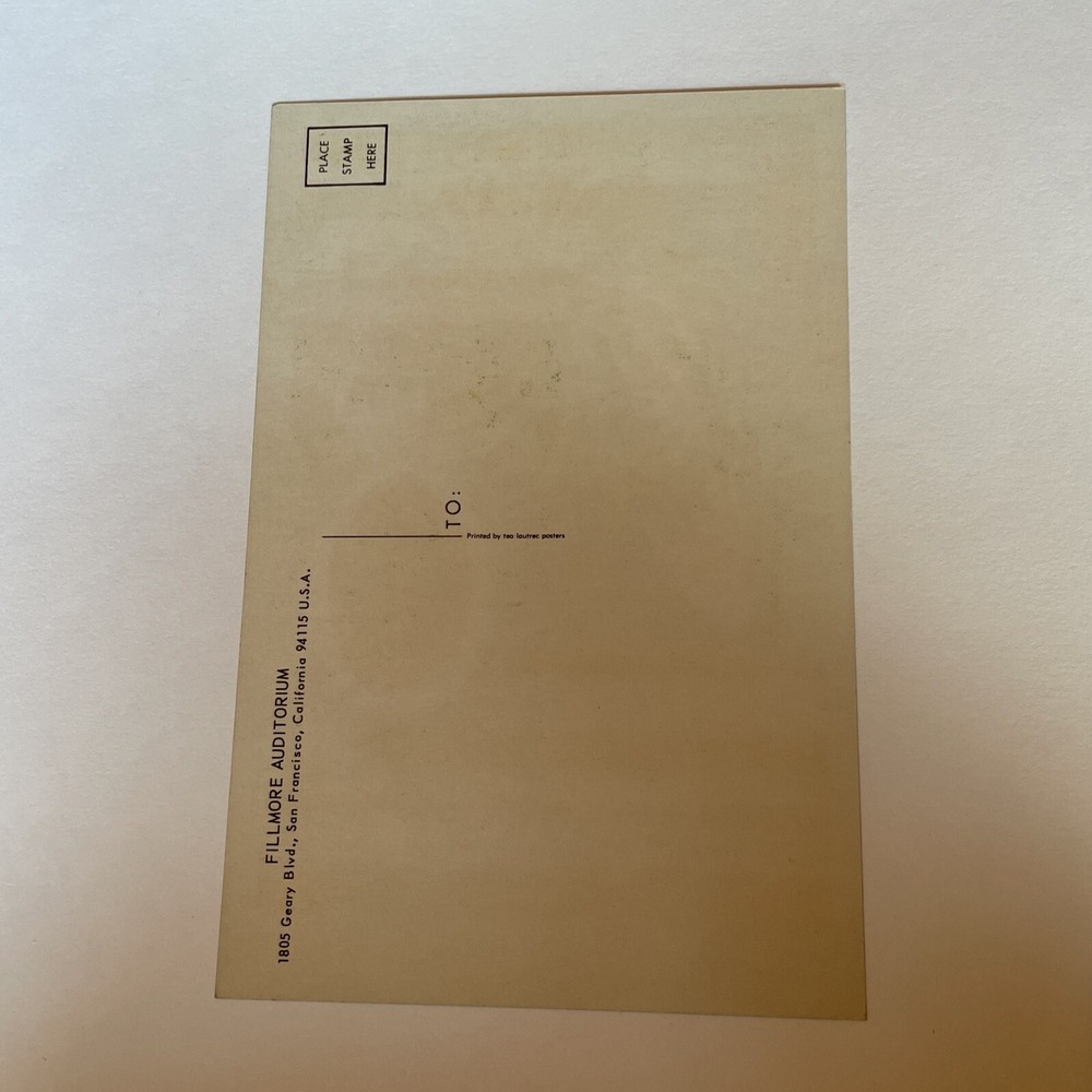 BG #99 The Doors Chuck Berry Postcard B. MacLean