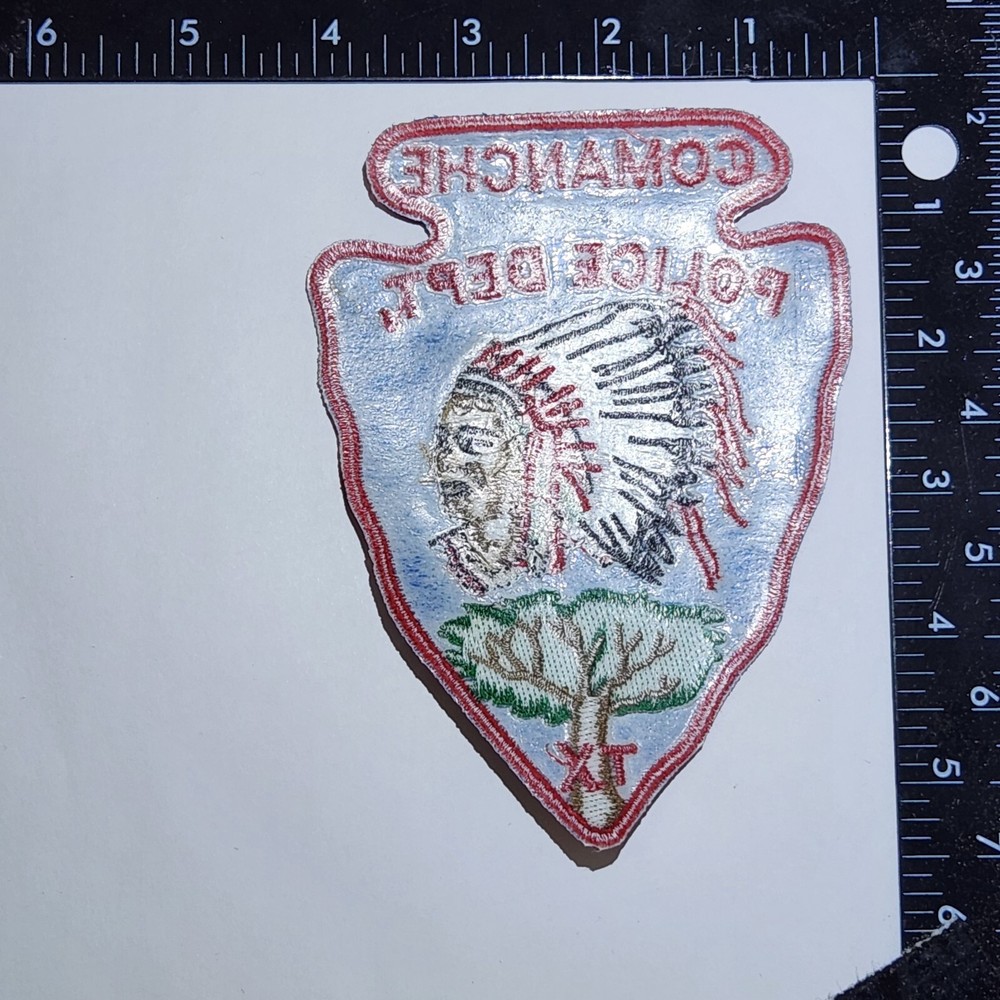 Comanche, Texas Police Patch. Great Condition!