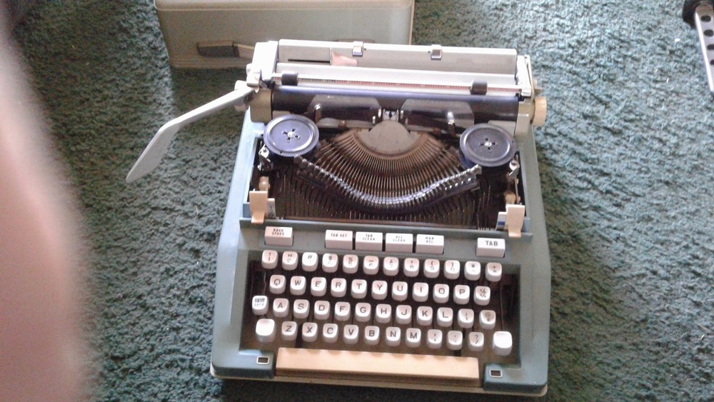 Hermes Typewriter with case and key