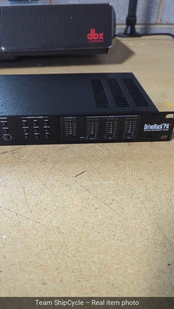 PA2 DriveRack Complete Loudspeaker Management System G2U