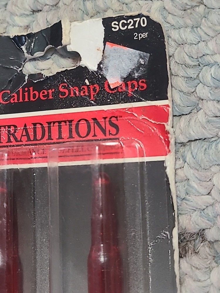Traditions 270 Win Precision Snap Caps (2 Pack)