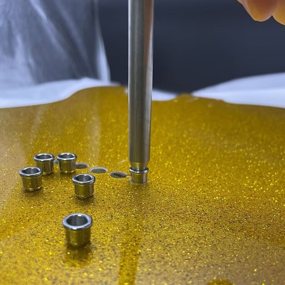 6Pcs Guitar String Through Body Ferrule Install Tool Sets for Telecaster Strat