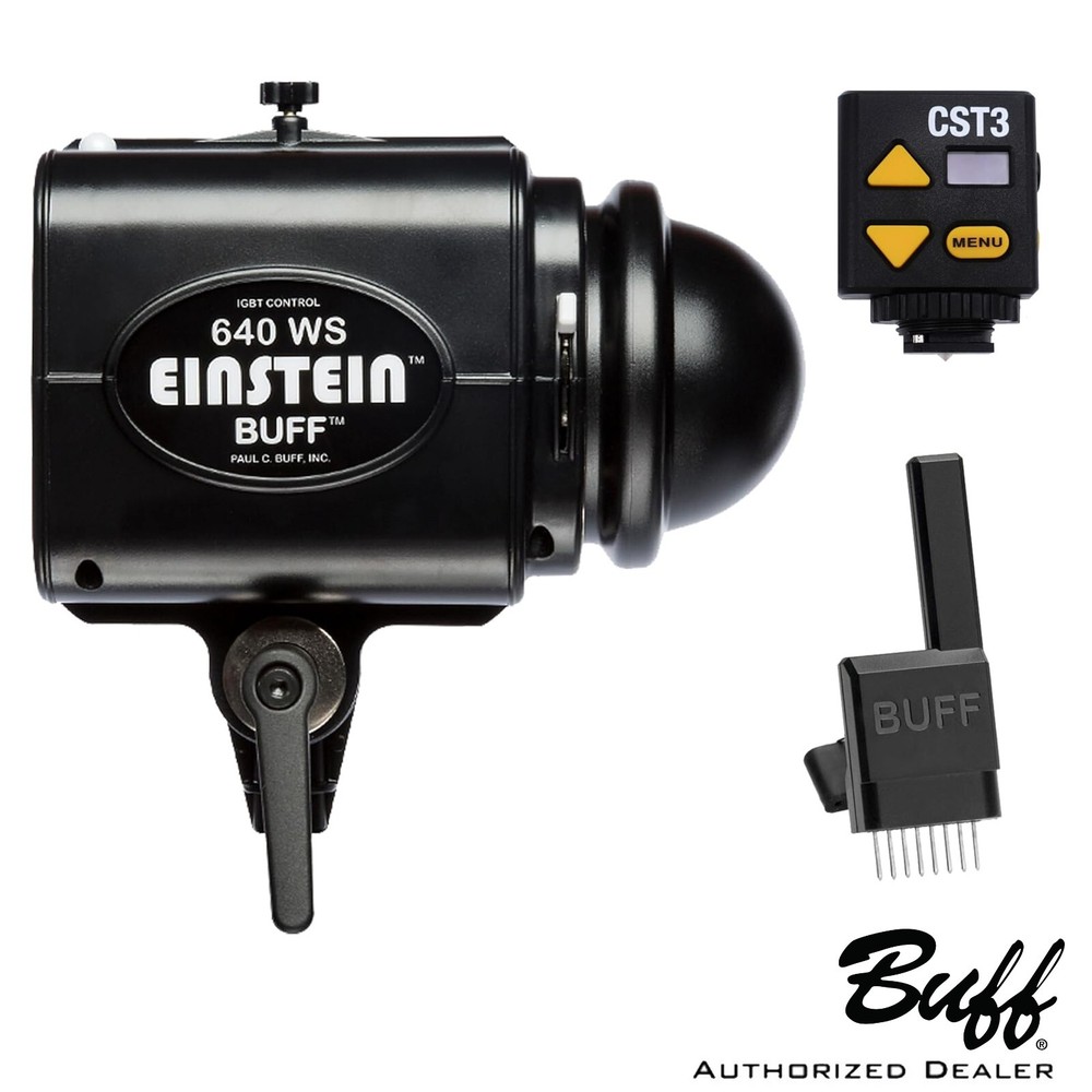 Paul C Buff Einstein Strobe Unit + Cybersync Trigger Transmitter 3 + Transceiver
