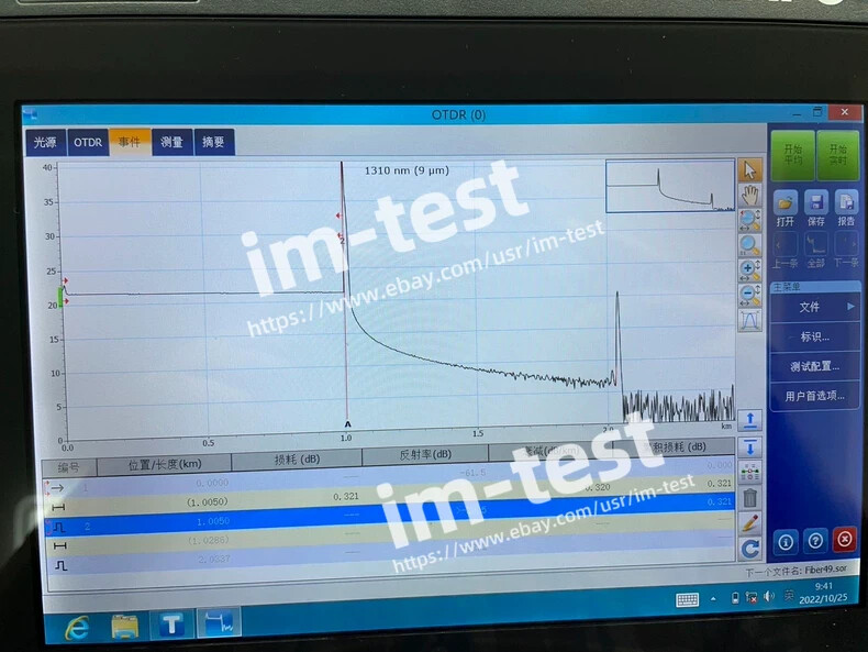 EXFO FTB-1 single-mode and multimode OTDR /new style