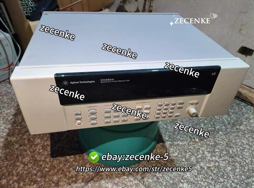 Keysight Agilent 34980A Multifunction Switch Measurement Unit.