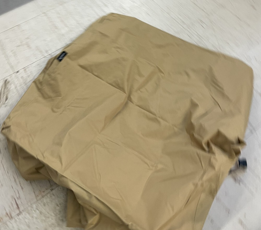 Sunkorto - 36 Inch Square Fire Pit Cover - Light Brown