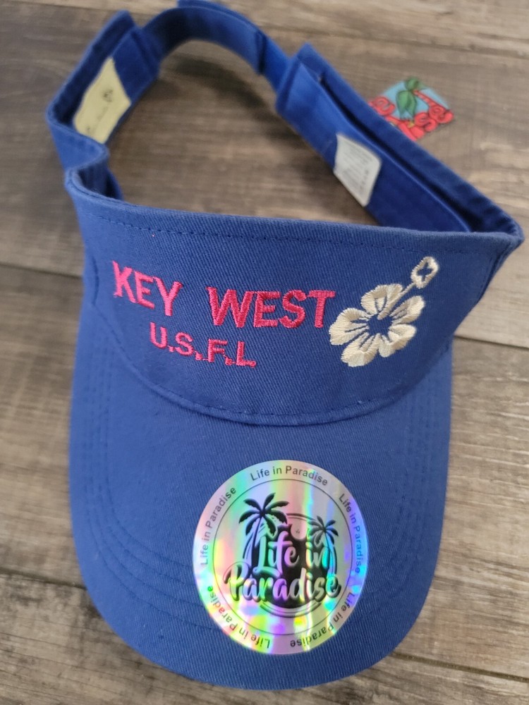 vintage KEY WEST FL HAT AND VISOR BUNDLE