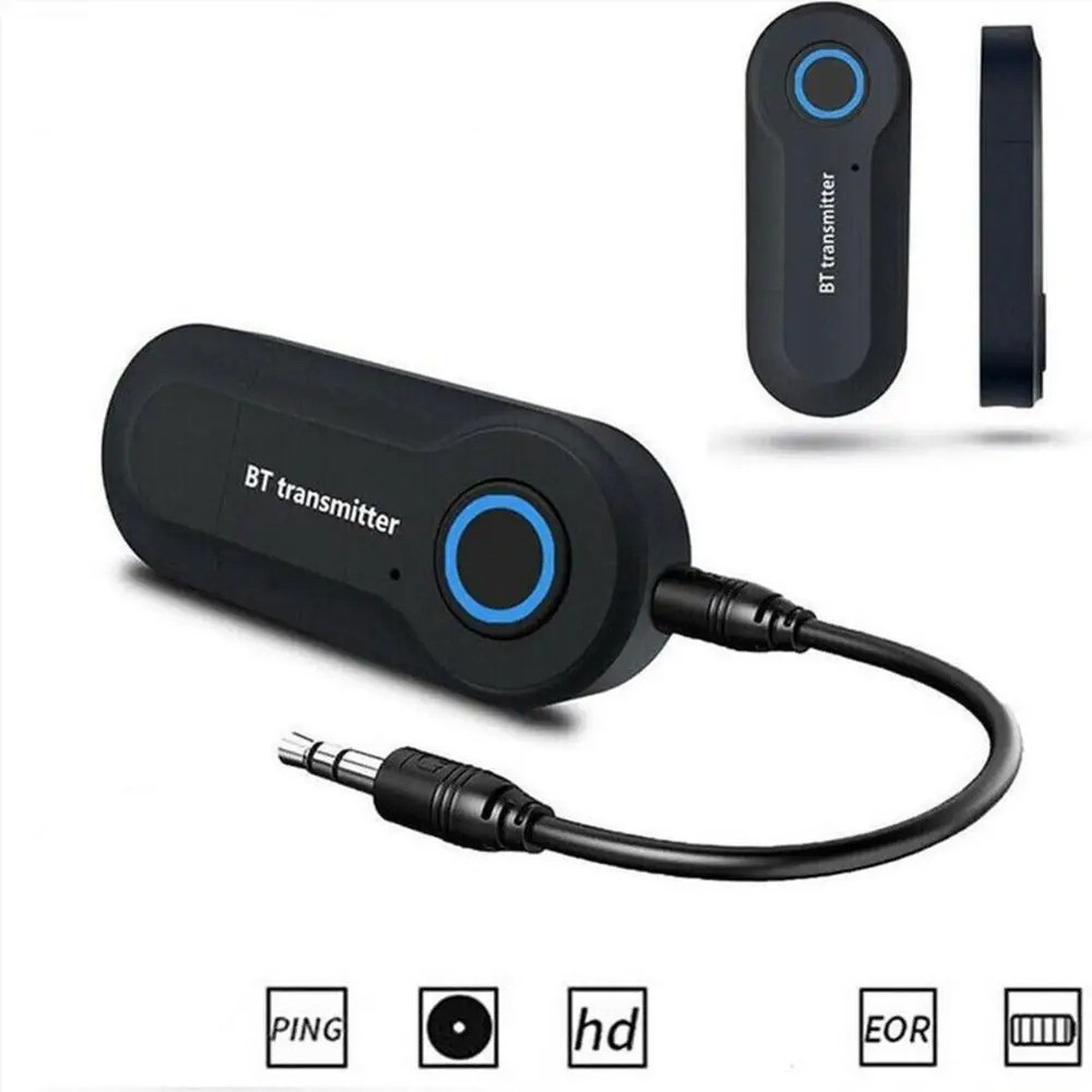 Bluetooth Transmitter 3.5MM Jack Audio Adapter Wireless Bluetooth Stereo Audio