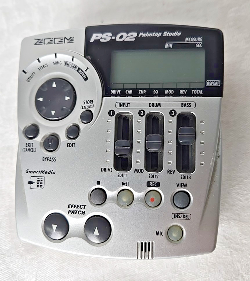 ZOOM PS-02 Palmtop Studio Multitrack Recorder Good w/ Box