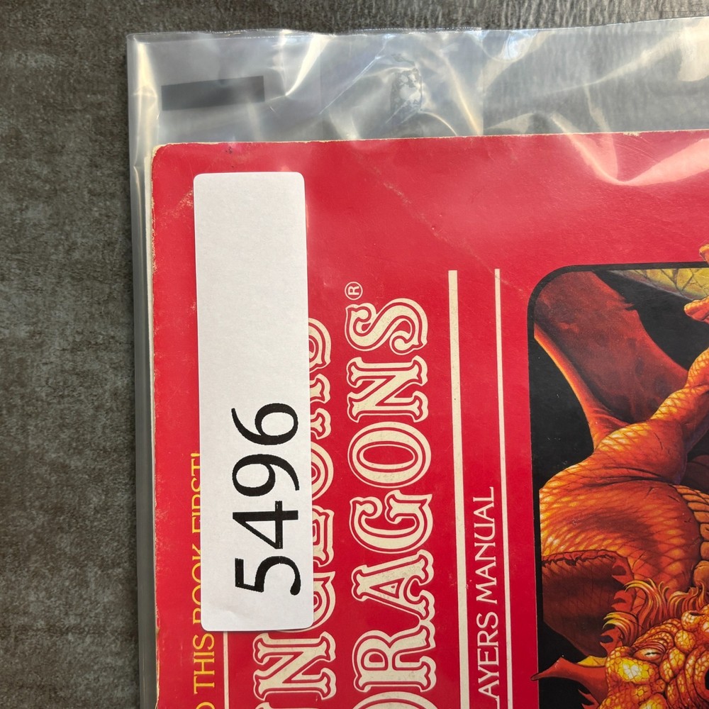 D&D Dungeons & Dragons TSR Players Manual