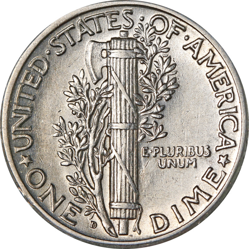 1928-D Mercury Dime