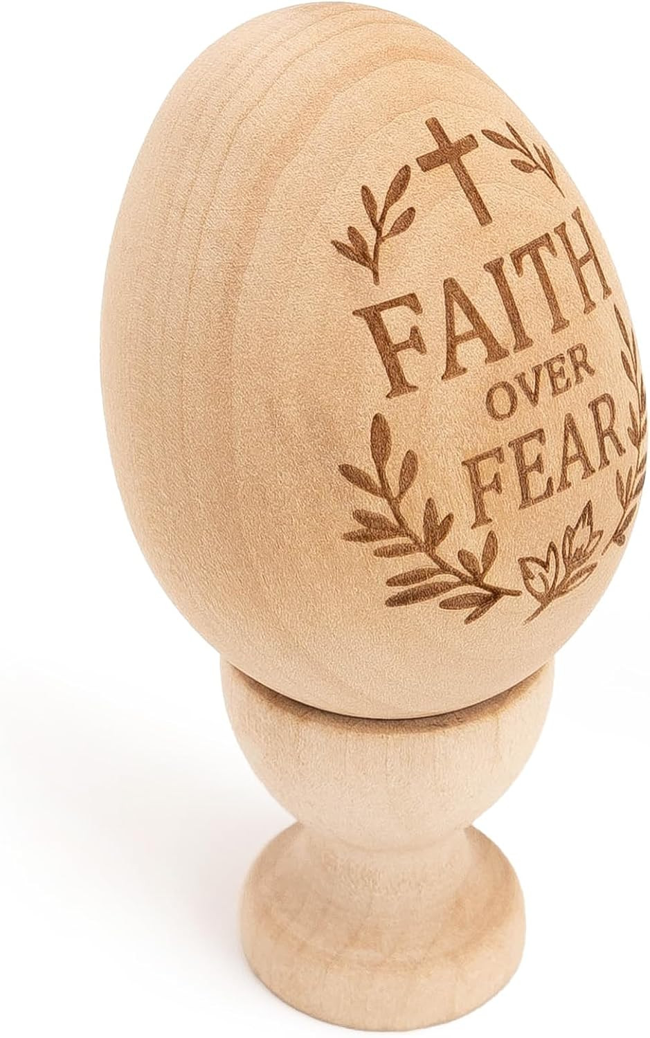 He Is Risen Easter Decor – Religious Easter Cross Decoration for Home, Catholic