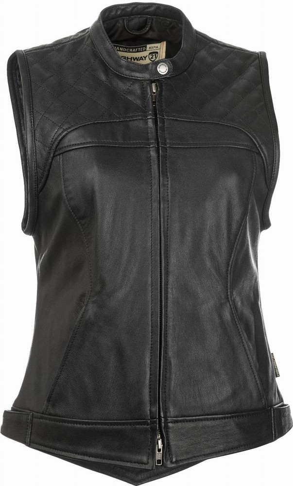 WOMEN'S AVA VEST BLACK SM