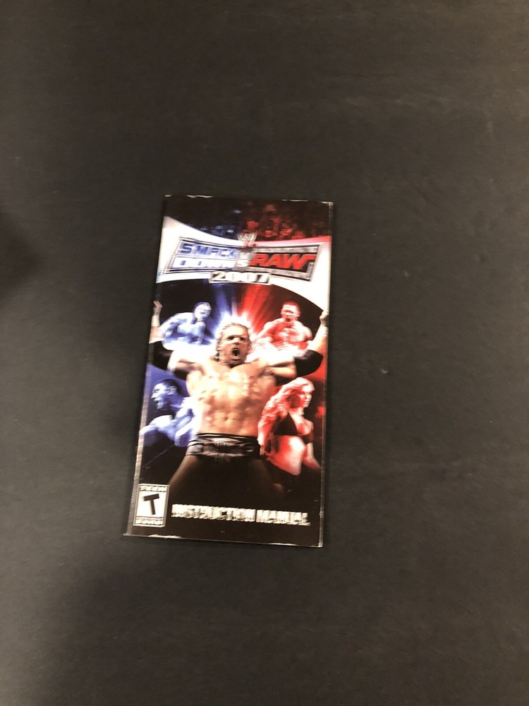smackdown vs raw 2007 psp manual Only