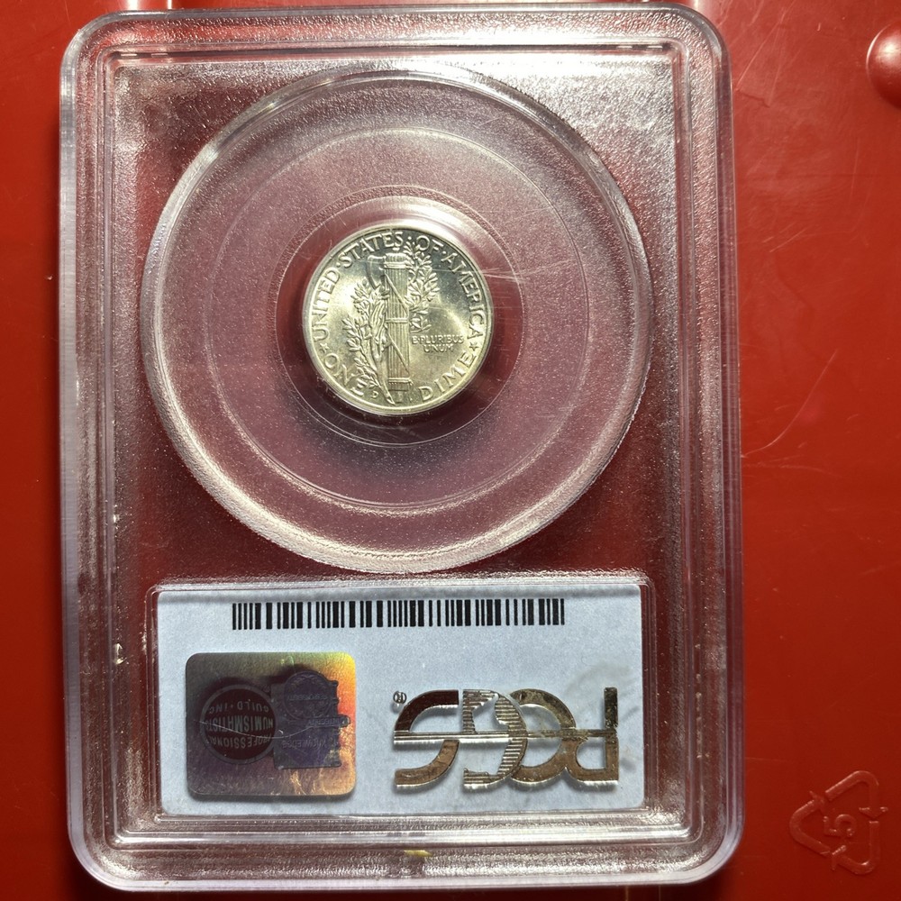 1943 D Mercury Dime PCGS MS66FB Full Bands