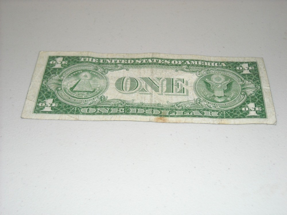 ONE DOLLAR SILVER CERTIFICATE 1935F SERIES *STAR* NOTE