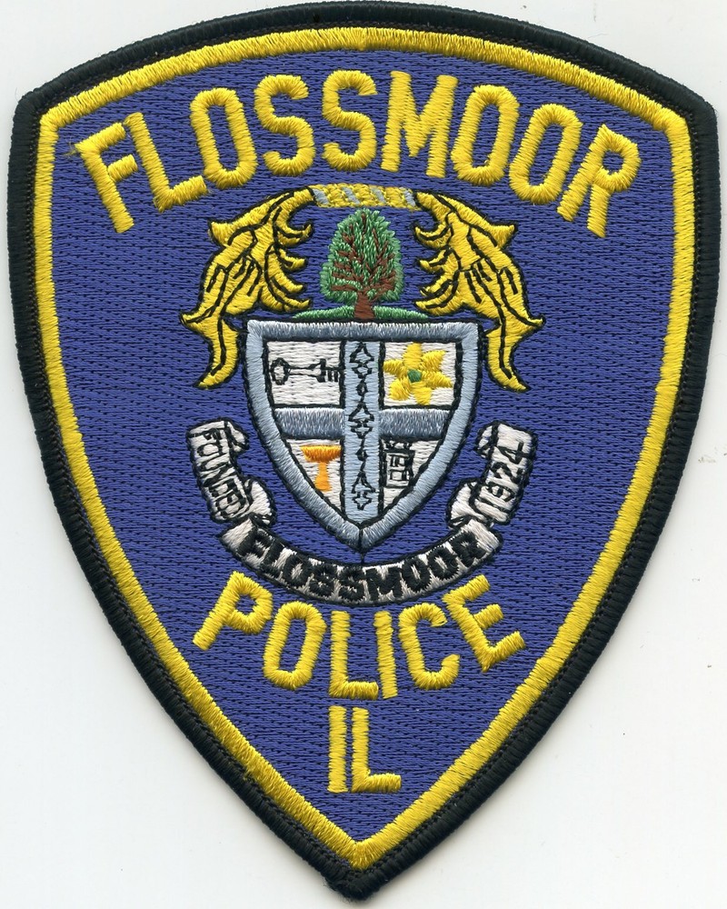 FLOSSMOOR ILLINOIS IL POLICE PATCH
