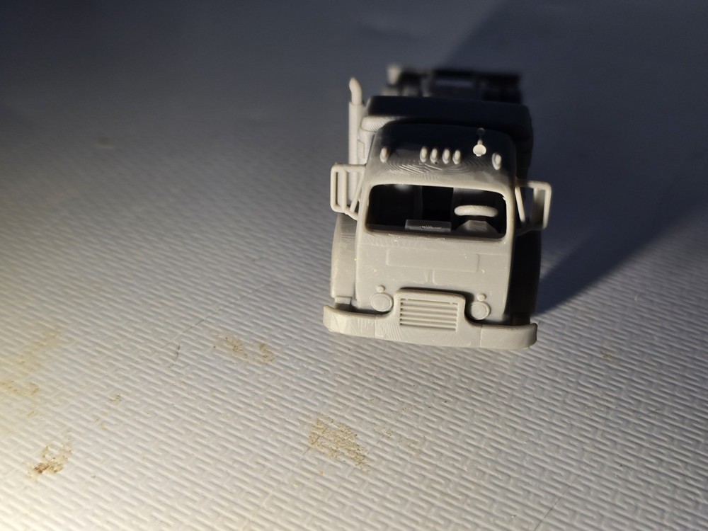 N Scale White 3000 Sleeper Undecorated Kit 3d Printed