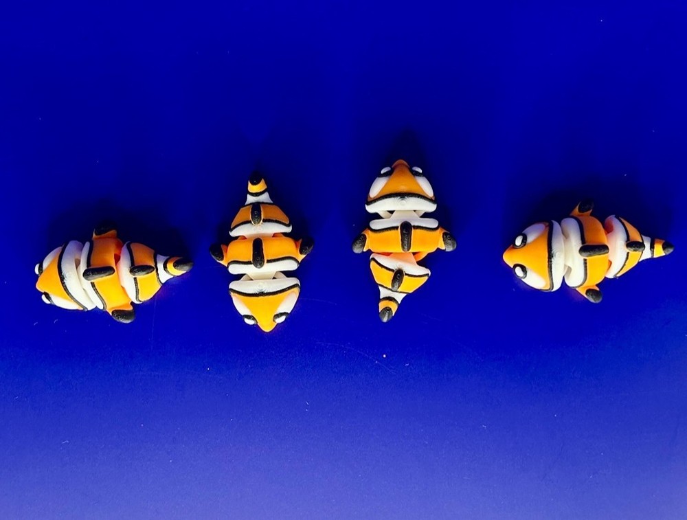 3D Printed Jiggle Pet Clown Fish