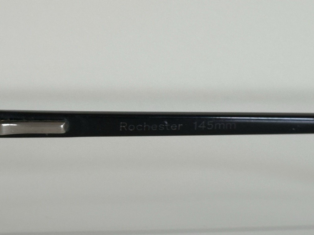 Rochester Square Black Eyeglasses Frame Only 145mm