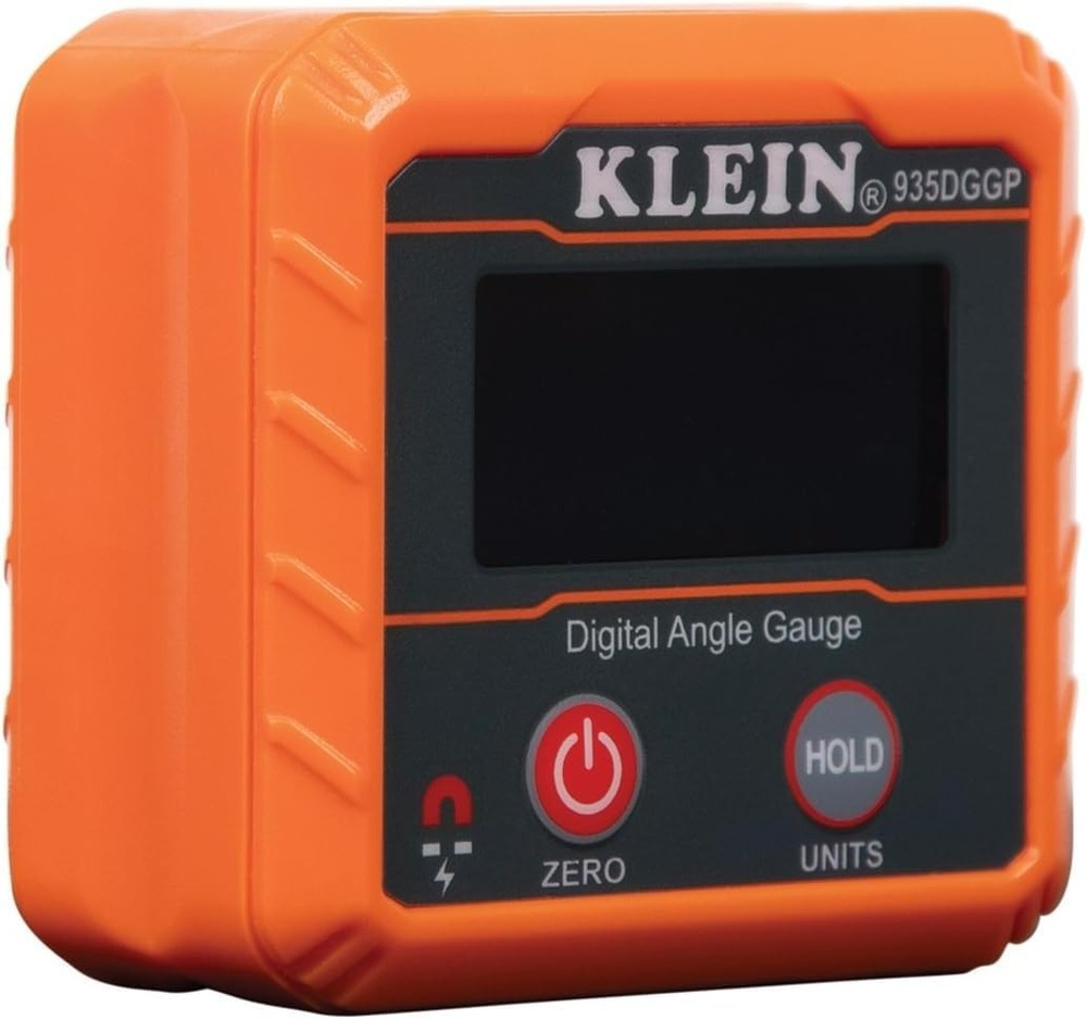 Angle Finder, Digital Gauge with Strong Magnetic Base, Converts Between Degrees