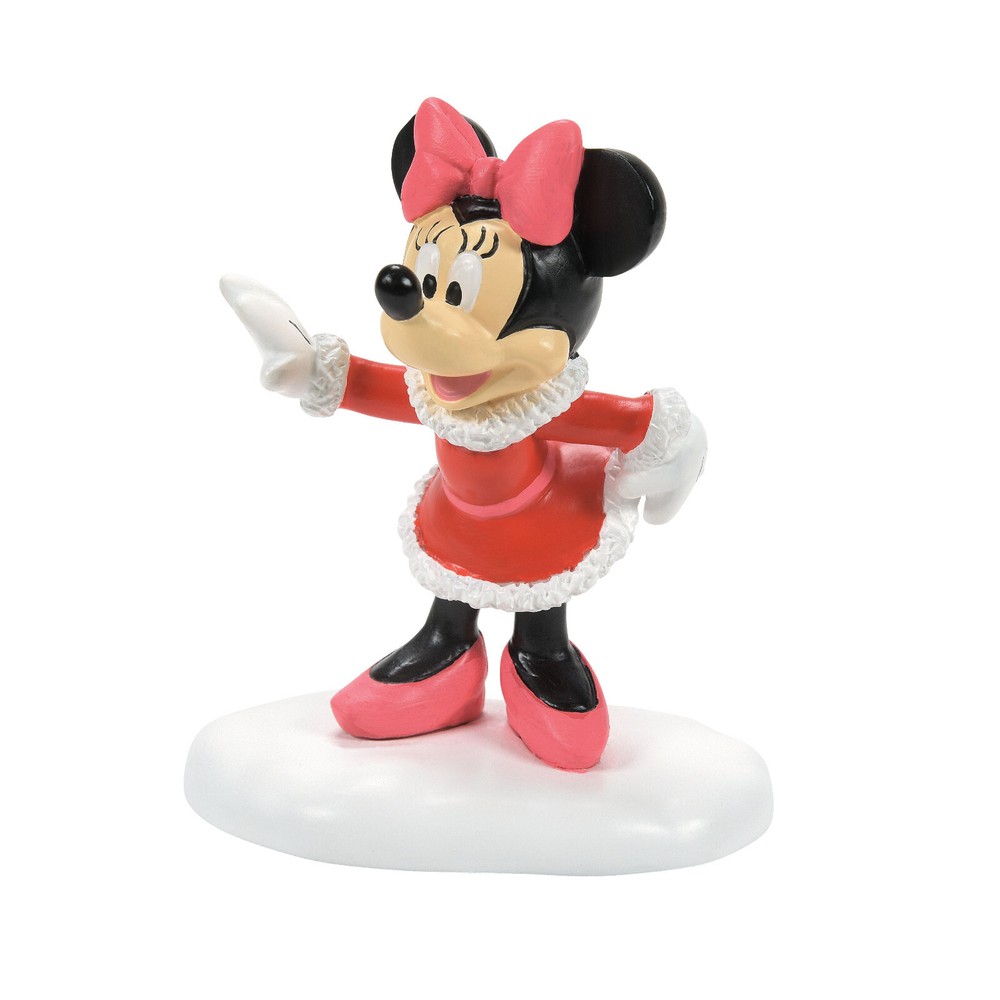 Disney Snow Village Accessory: Minnie Struts Her Stuff 6010495