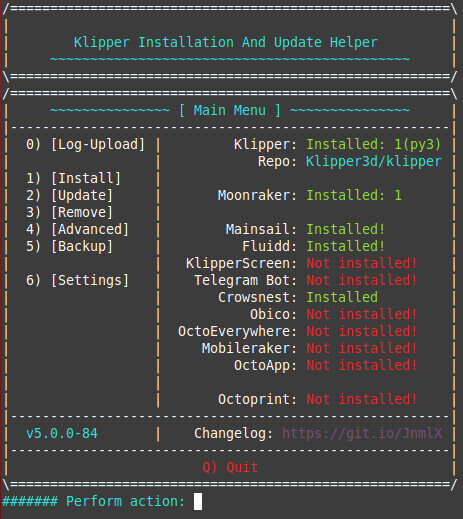 Klipper, Moonraker, Mailsail, Fluidd, OctoPrint 3D Printer Manager Box
