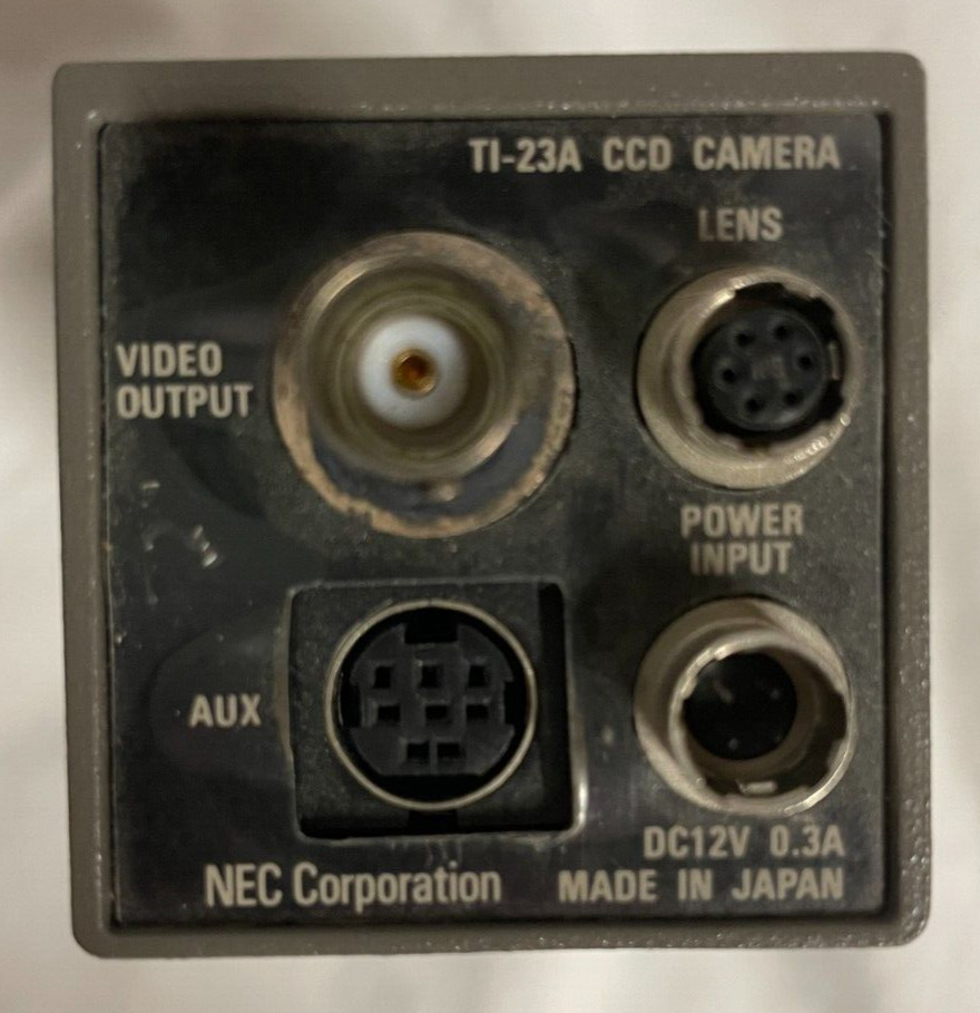 Untested NEC TI-23A CCD Camera