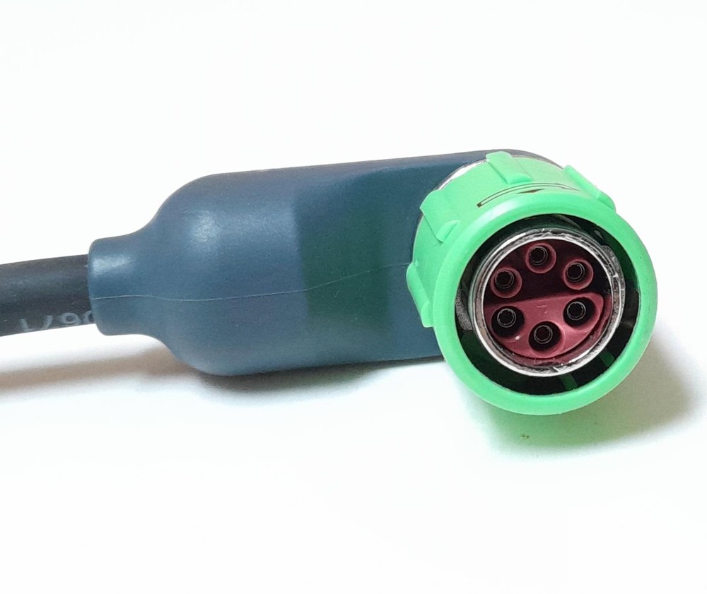 PHYSIO-CONTROL LIFEPAK 15 REPLACEMENT RIGHT ANGLE POWER CABLE ! R359 A2 U