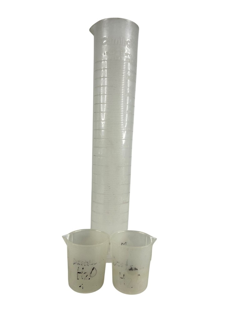 Corning LAB CYLINDER 2000ml & two 50ml