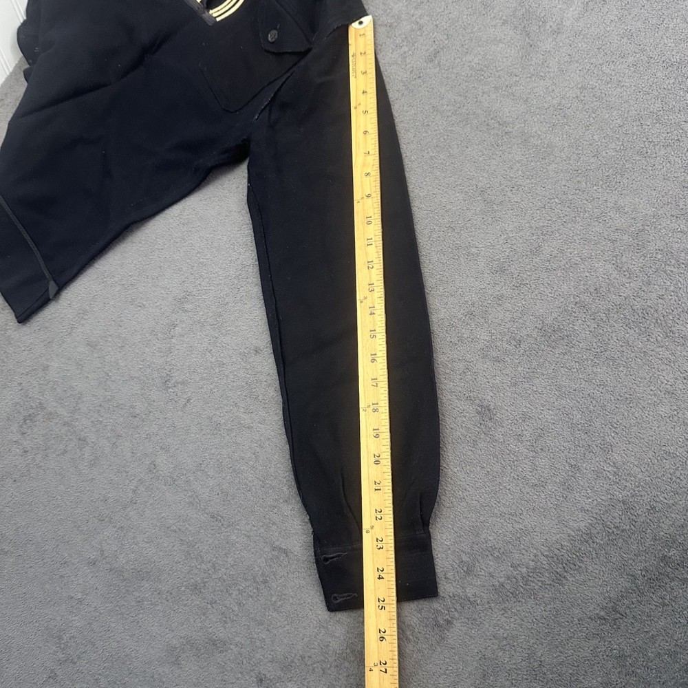 WWII NAVY Pullover Blue Wool size small Coast Guard Vintage 1940's