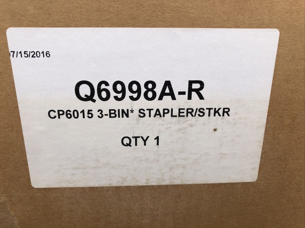 Rfurbished HP Q6998A-R CP6015 3-Bin Stapler/Stacker