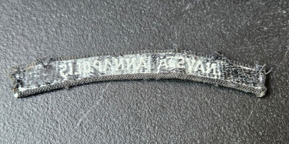 NAVY TAB PATCH, NAVSTA ANNAPOLIS.