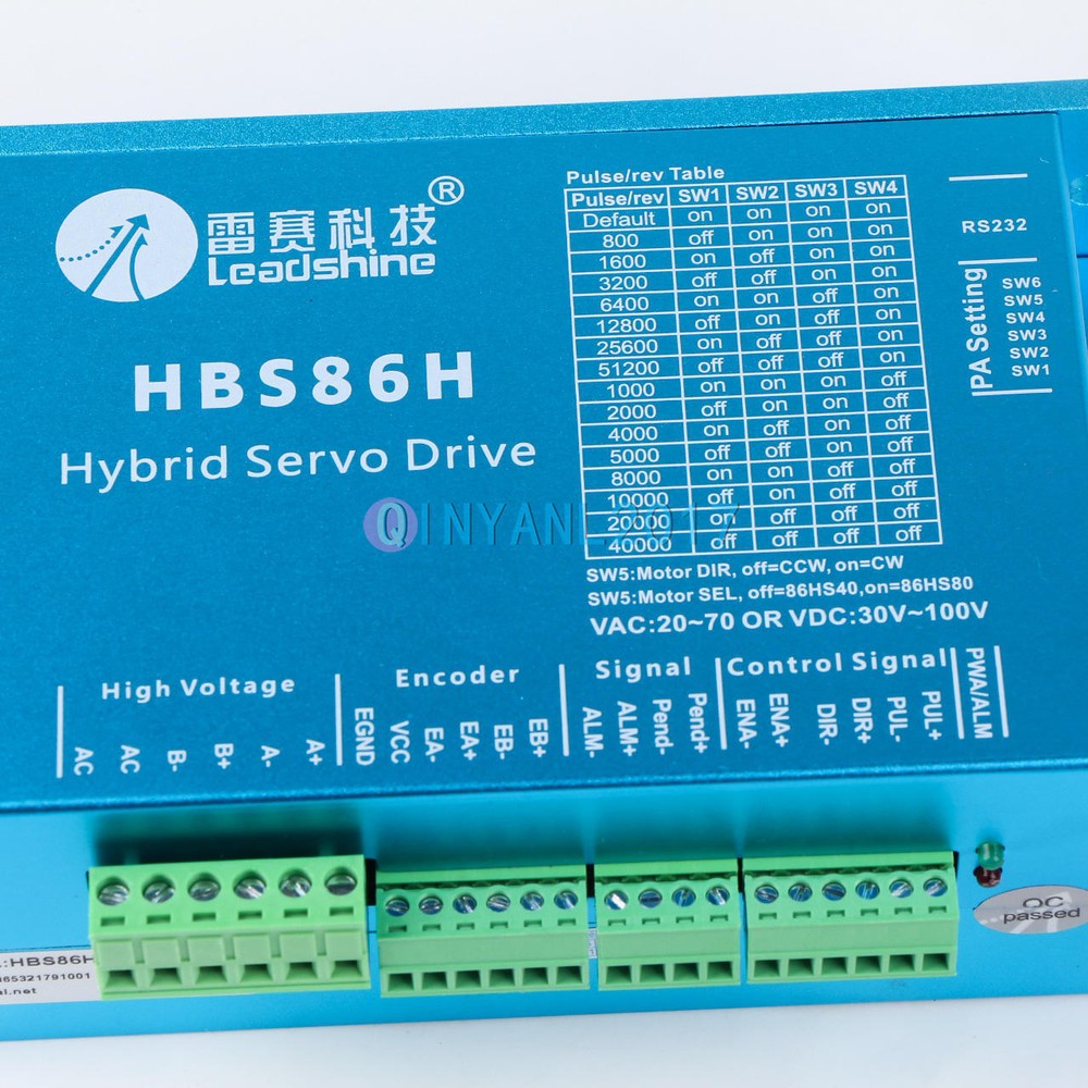 One New Closed Loop Hybrid Step Servo Drive HBS86H