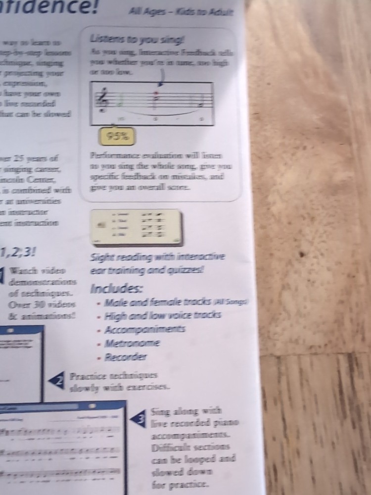 eMedia Singing Method for Windows ES02121