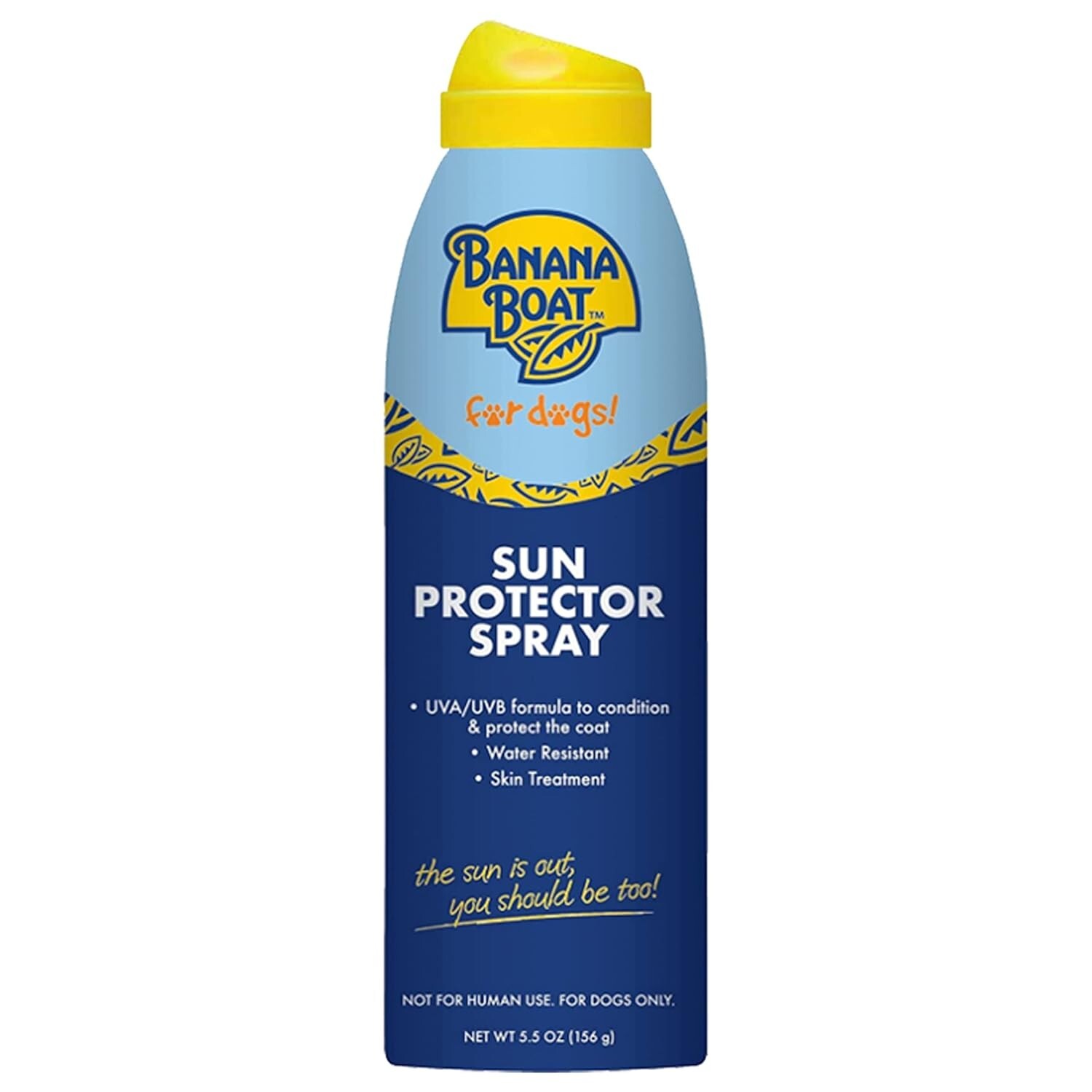 Banana Boat For Dogs Sun Protector Spray UVA UVB Water Resistant 5.5oz Exp 01/26