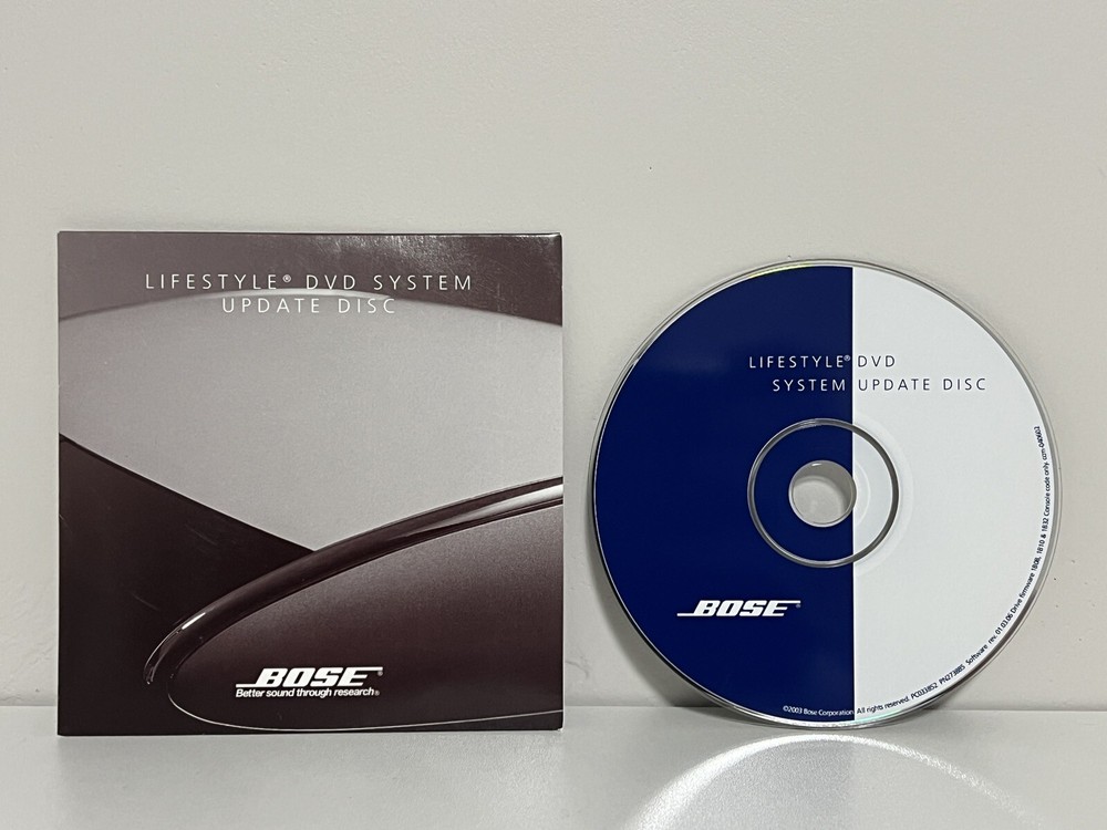 Bose Lifestyle DVD System Update Disc 2003