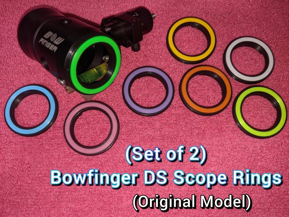 * Fits Original 30mm Bowfinger DS Scopes * Torque Ring Indicator Peep Centering