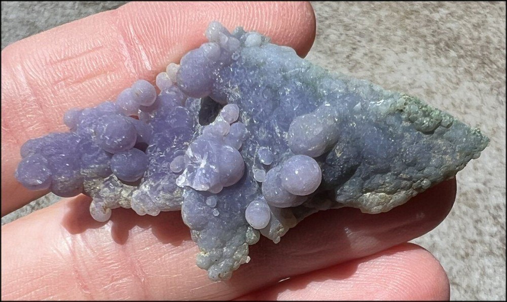 ~Lovely~ Grape Chalcedony Crystal Cluster - 3rd Eye Chakra, Intuition