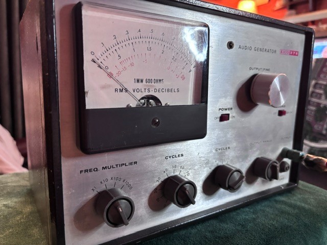 EICO Model 378 Audio Generator Working/Read