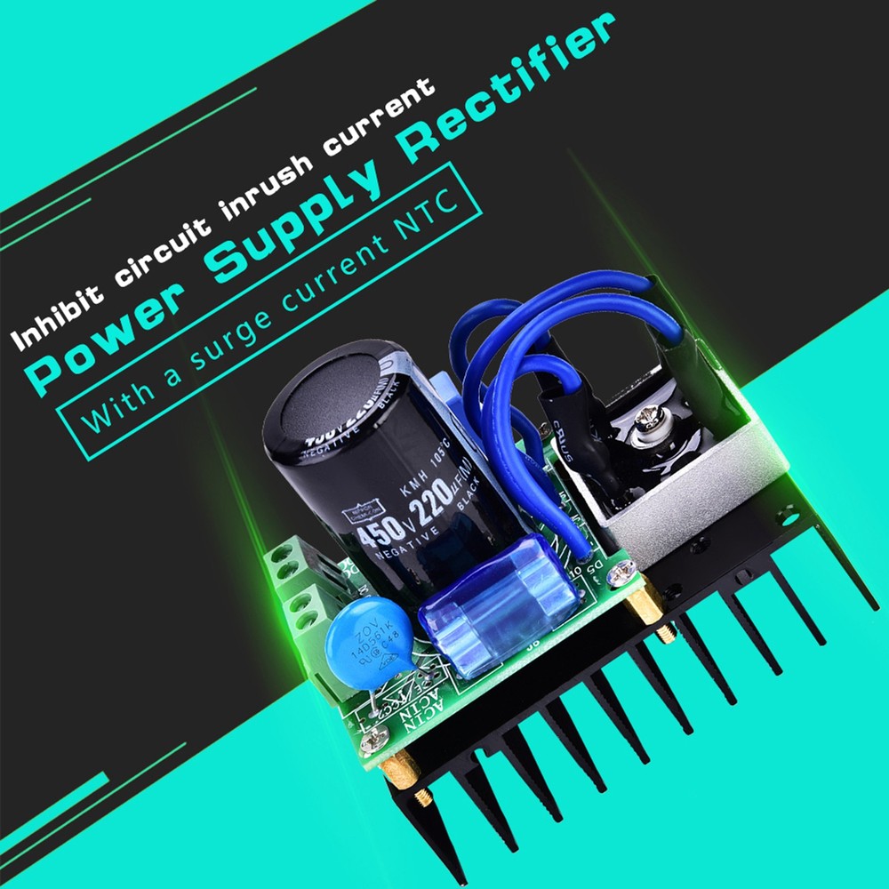 1 Pcs 0‑220VAC To 0‑311VDC Universal Multiple Protection Rectifier Board Module