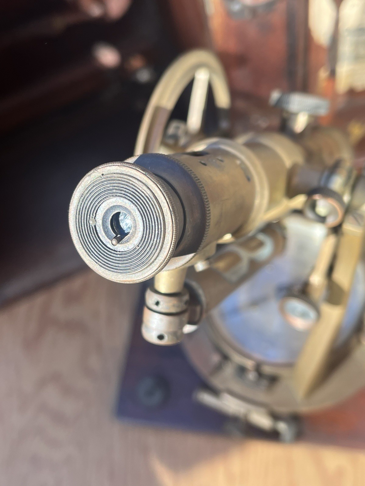 RARE Keuffel & Esser Co. EARLY 1900s Twisted-Frame Surveying Transit Antique