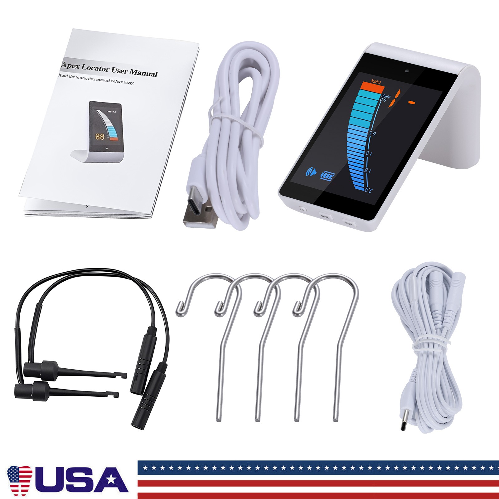 Dental Wireless Gutta Percha Obturation Heated Pen / Electric Endo Apex Locator