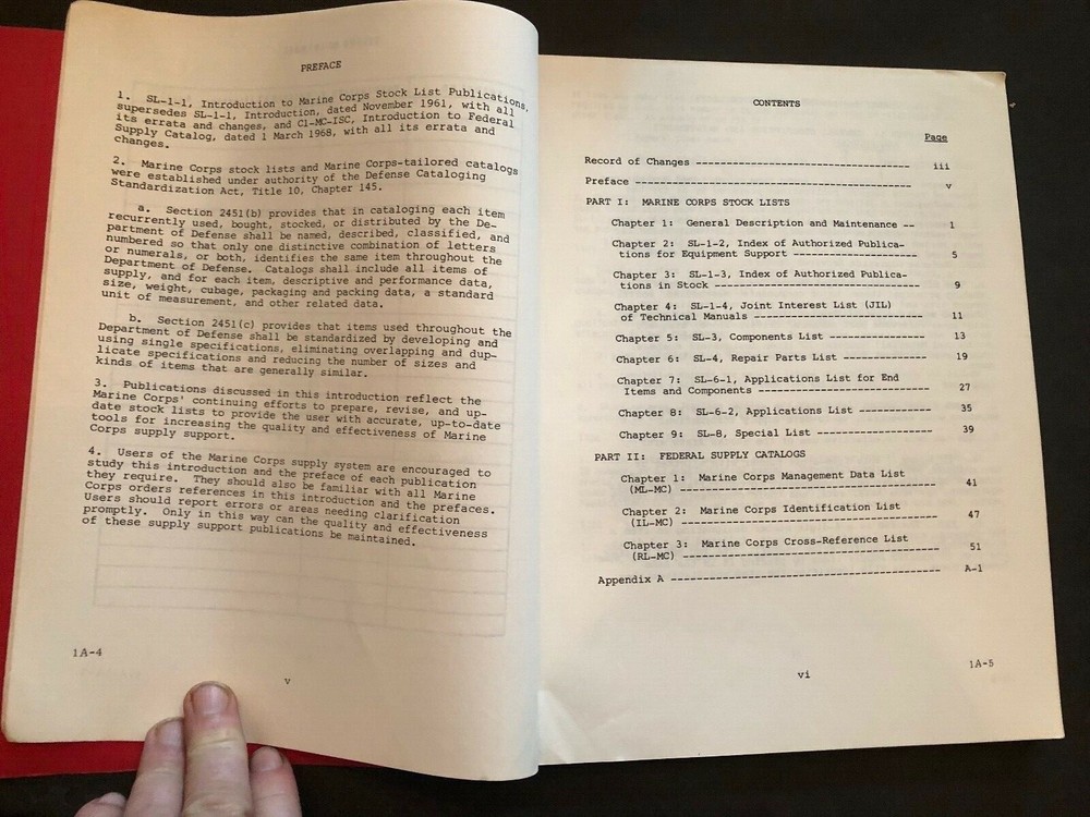 Marine Corps Institute Student Reference Folder MCI 21.24d-2 1984