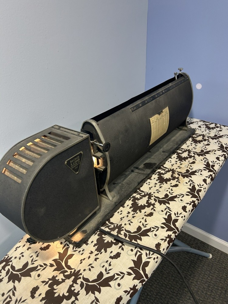 Vintage Bausch and Lomb Visual Acuity Chart Projector-1