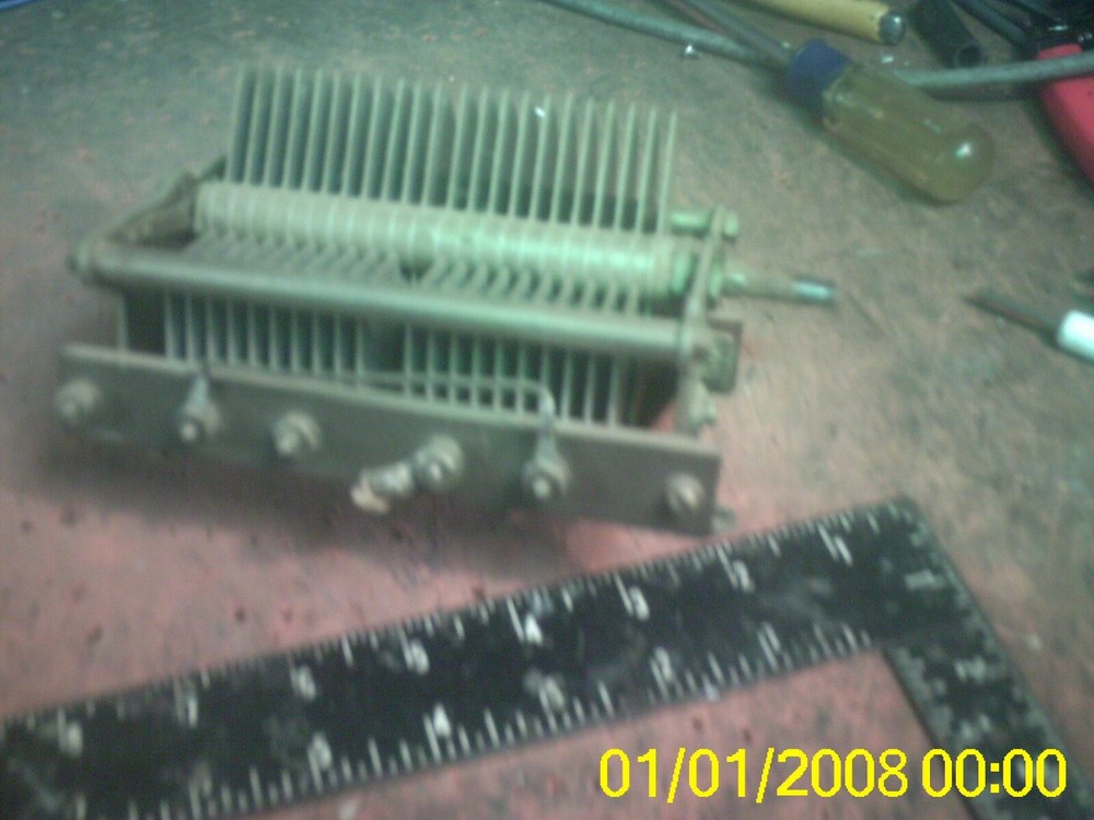 VINTAGE HAM AMPLIFIER CARDWELL VARIABLE CAPACITOR 15 TO 200 PF PEAK FARIAD USA
