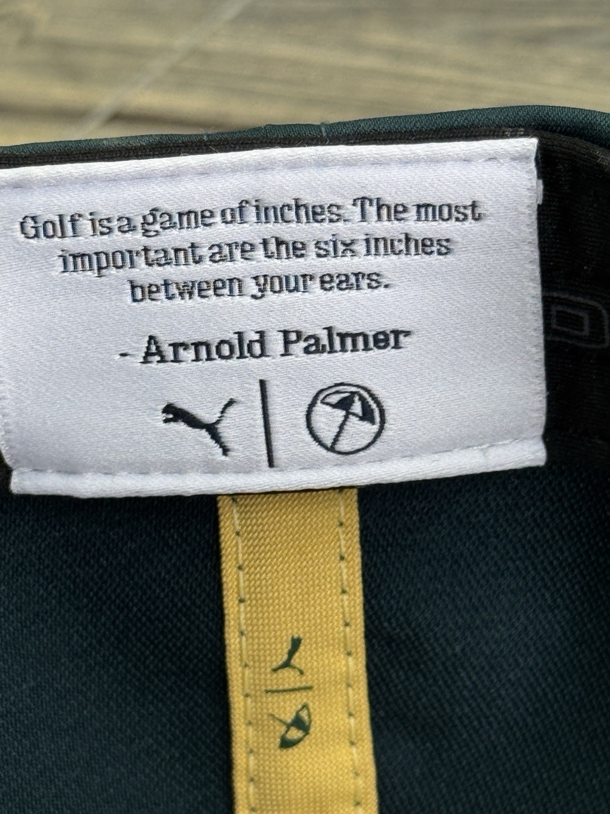 PUMA X AP Arnold Palmer Men's Signature 110 Flexfit Adjustable Golf Hat Cap