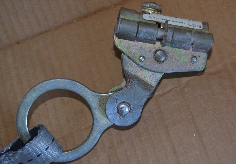 Falltech Rope Adjuster Graber 7479 & Shock Absorbing Lanyard 8358